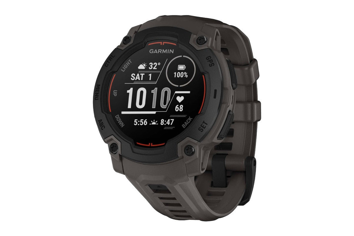 Garmin Instinct E Smart Sports Watch (Black with Charcoal Band; 45mm)