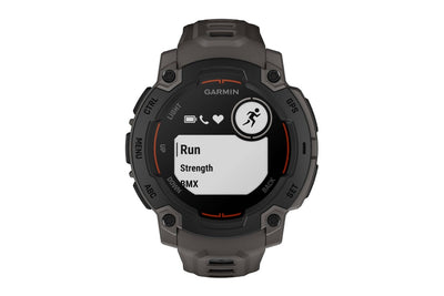 Garmin Instinct E Smart Sports Watch - Black with Charcoal Band; 45mm