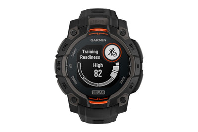 Garmin Instinct 3 Solar Smart Sports Watch - Black with Black Band; 45mm