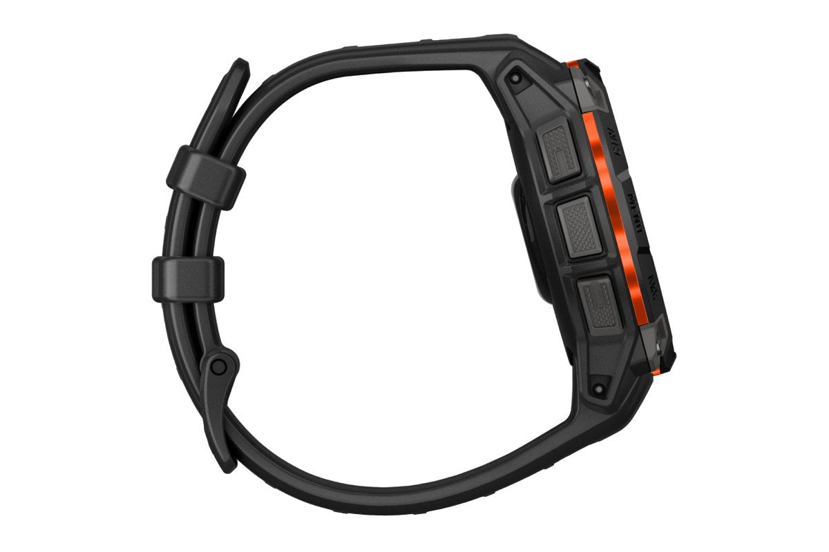 Garmin Instinct 3 Solar Smart Sports Watch (Black with Black Band; 45mm)