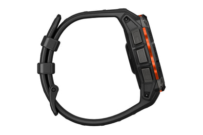 Garmin Instinct 3 Solar Smart Sports Watch (Black with Black Band; 45mm)
