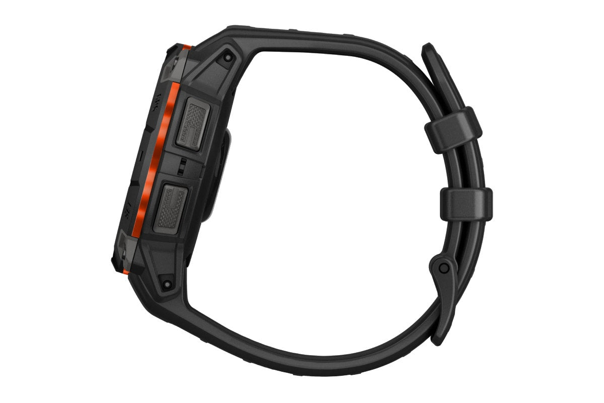 Garmin Instinct 3 Solar Smart Sports Watch (Black with Black Band; 45mm)