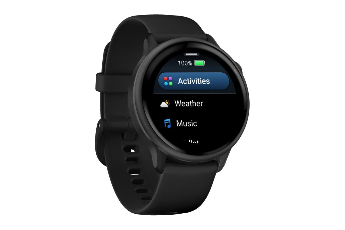 Garmin Vivoactive 6 Smart Sports Watch (Slate/Black Band, 42mm)