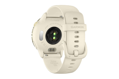 Garmin Vivoactive 6 Smart Sports Watch (Lunar Gold/Bone Band, 42mm)