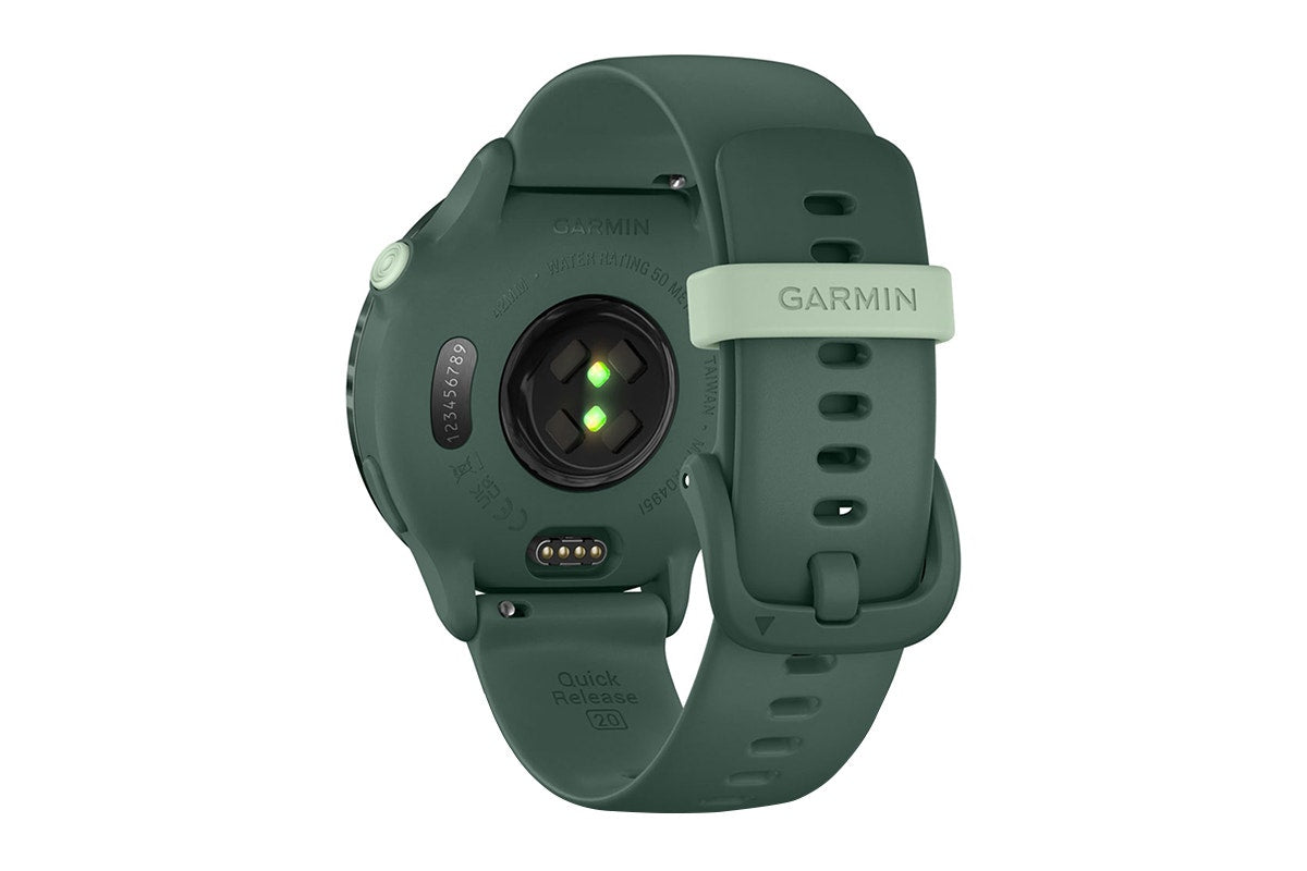 Garmin Vivoactive 6 Smart Sports Watch (Metallic Jasper Green/Jasper Green Band, 42mm)