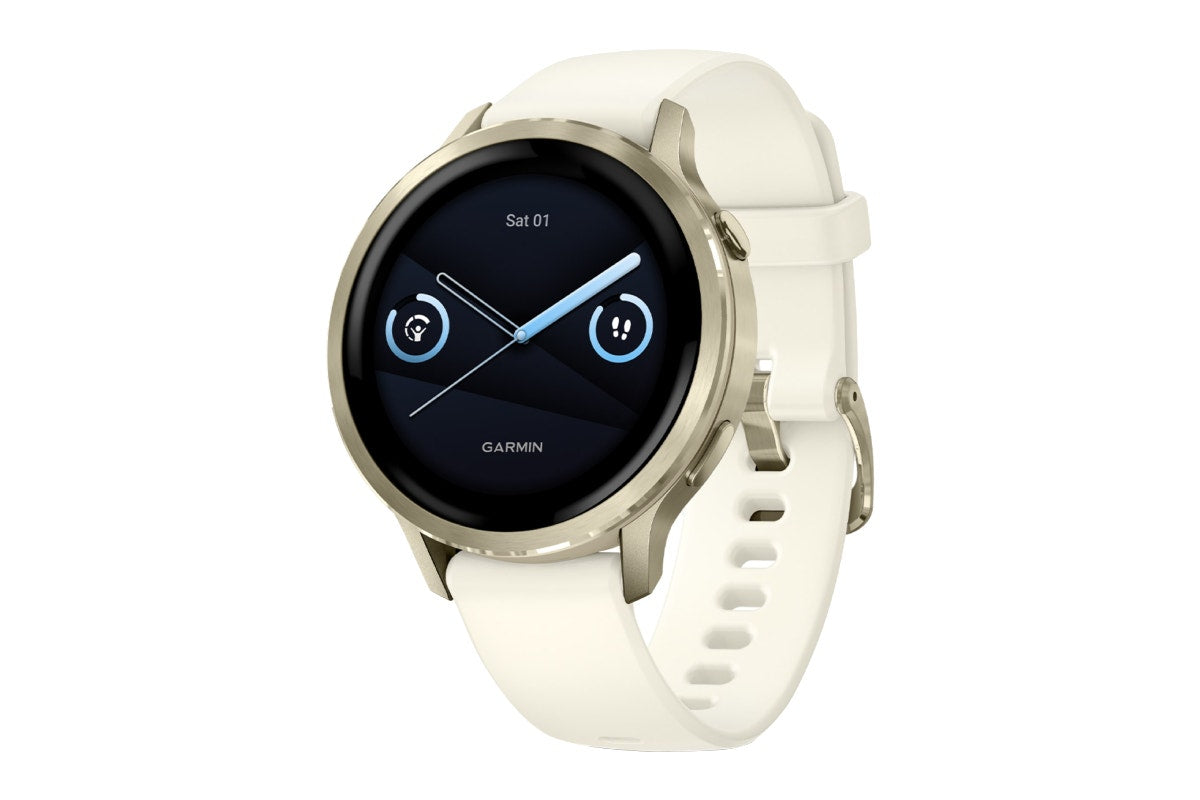 Garmin Venu 4 Smart Sports Watch (Lunar Gold/Bone, 41mm)