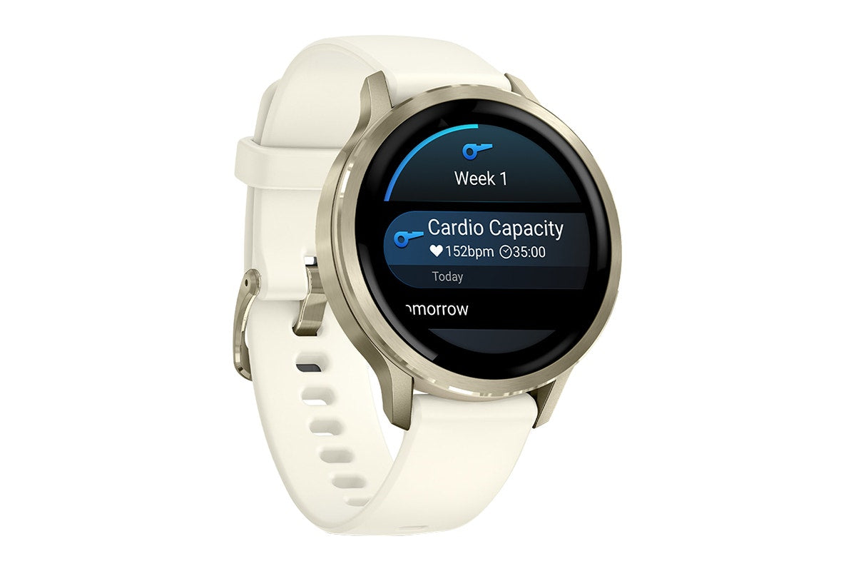 Garmin Venu 4 Smart Sports Watch (Lunar Gold/Bone, 41mm)