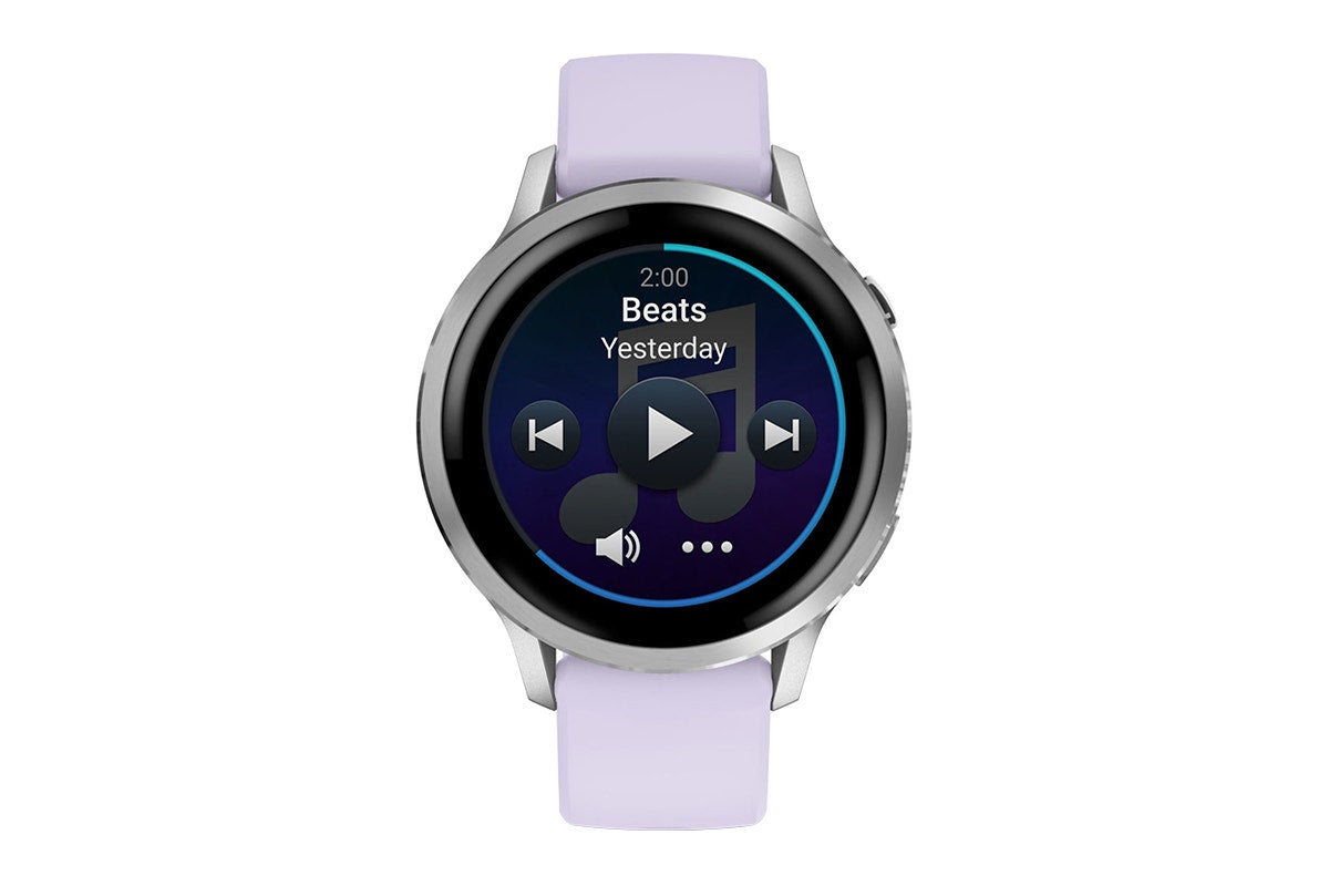 Garmin Venu 4 Smart Sports Watch (Silver/Periwinkle, 41mm)