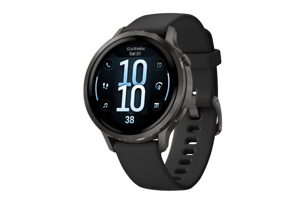 Garmin Venu 4 Smart Sports Watch (Slate/Black, 41mm)