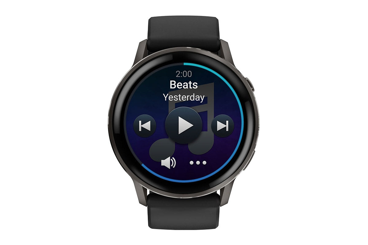 Garmin Venu 4 Smart Sports Watch (Slate/Black, 45mm)