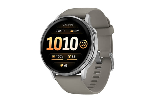 Garmin Venu 4 Smart Sports Watch (Silver/Silver Grey, 45mm)
