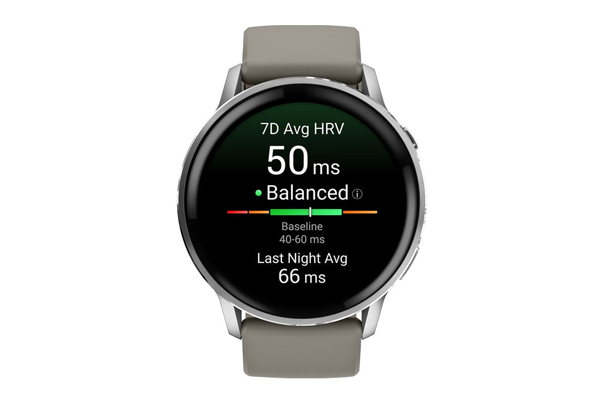 Garmin Venu 4 Smart Sports Watch (Silver/Silver Grey, 45mm)