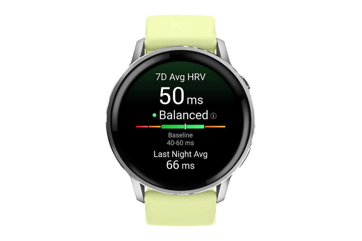 Garmin Venu 4 Smart Sports Watch (Silver/Citron, 45mm)