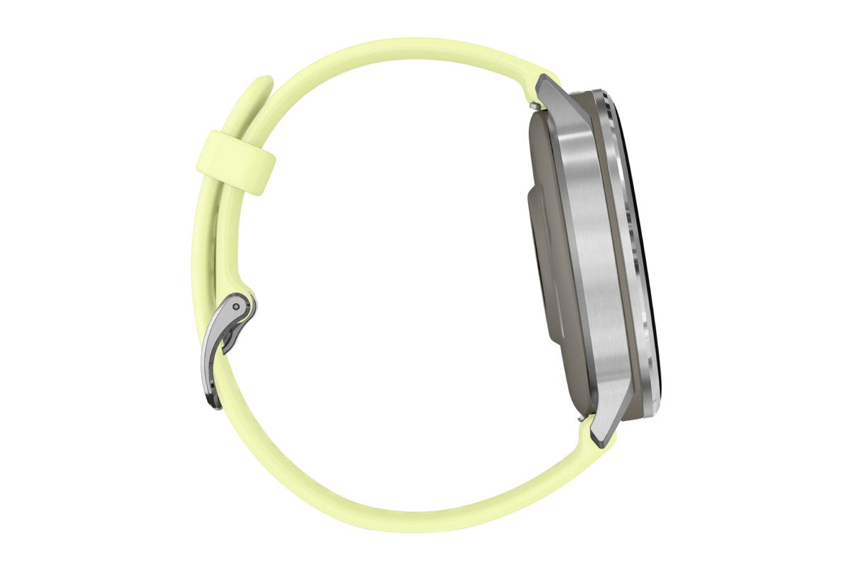 Garmin Venu 4 Smart Sports Watch (Silver/Citron, 45mm)