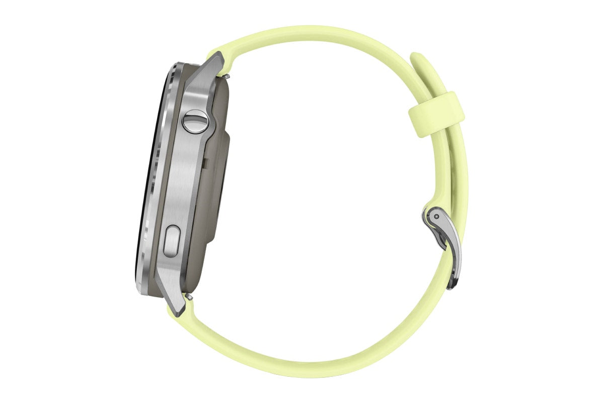 Garmin Venu 4 Smart Sports Watch (Silver/Citron, 45mm)