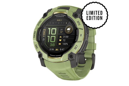 Garmin Instinct 3 AMOLED Smart Sports Watch (Fern Green with Fern Green Band, 50mm)