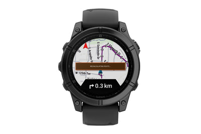 Garmin Fenix E Smart Sports Watch (Slate Grey/Black Band, 47mm)