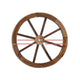 Gardeon Garden Decor Outdoor Ornament 2X Wooden Wagon Wheel – view 2