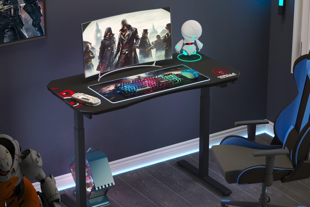 Gorilla Gaming Height Adjustable Gaming Desk