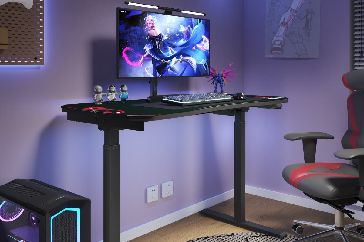 Gorilla Gaming Height Adjustable Gaming Desk