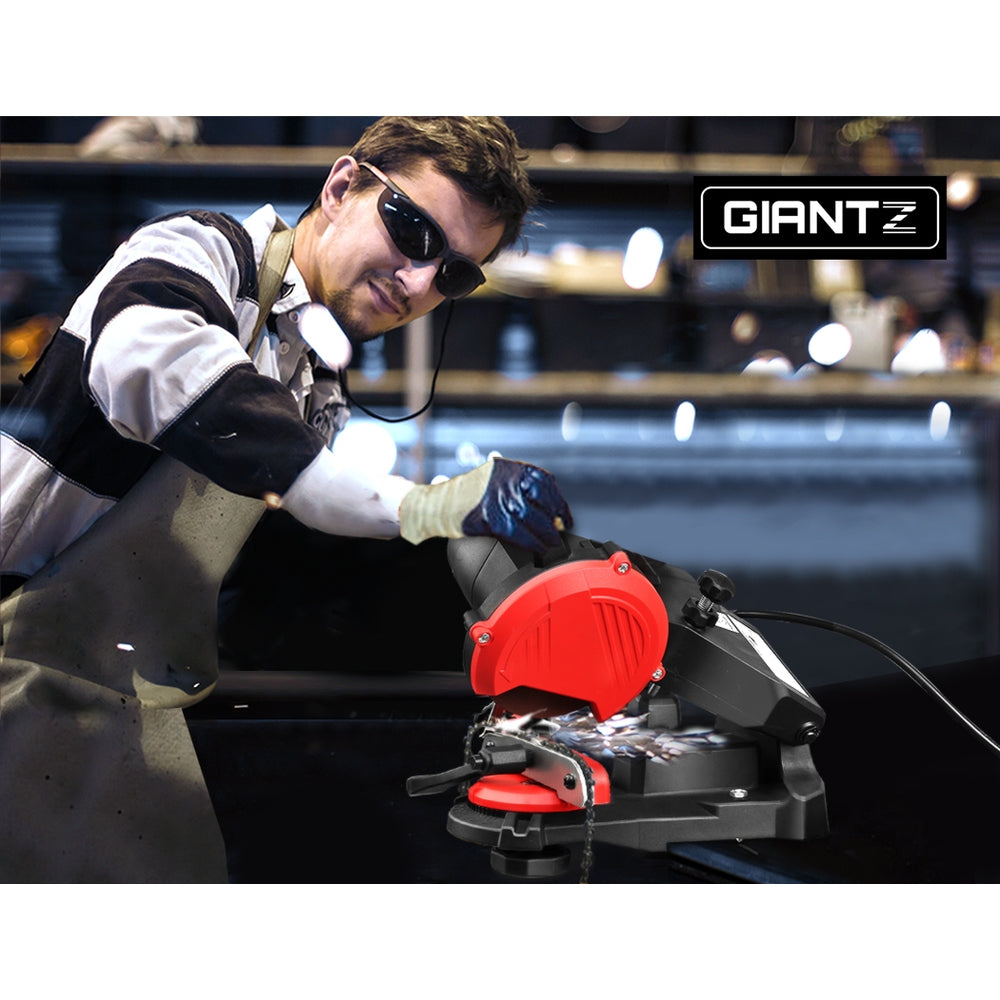 GIANTZ Chainsaw Sharpener Chain Saw Electric Grinder Bench Tool | Auzzi Store