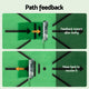 Everfit Golf Hitting Mat Training Swing Path Feedback Detection Batting 44x33cm – view 4