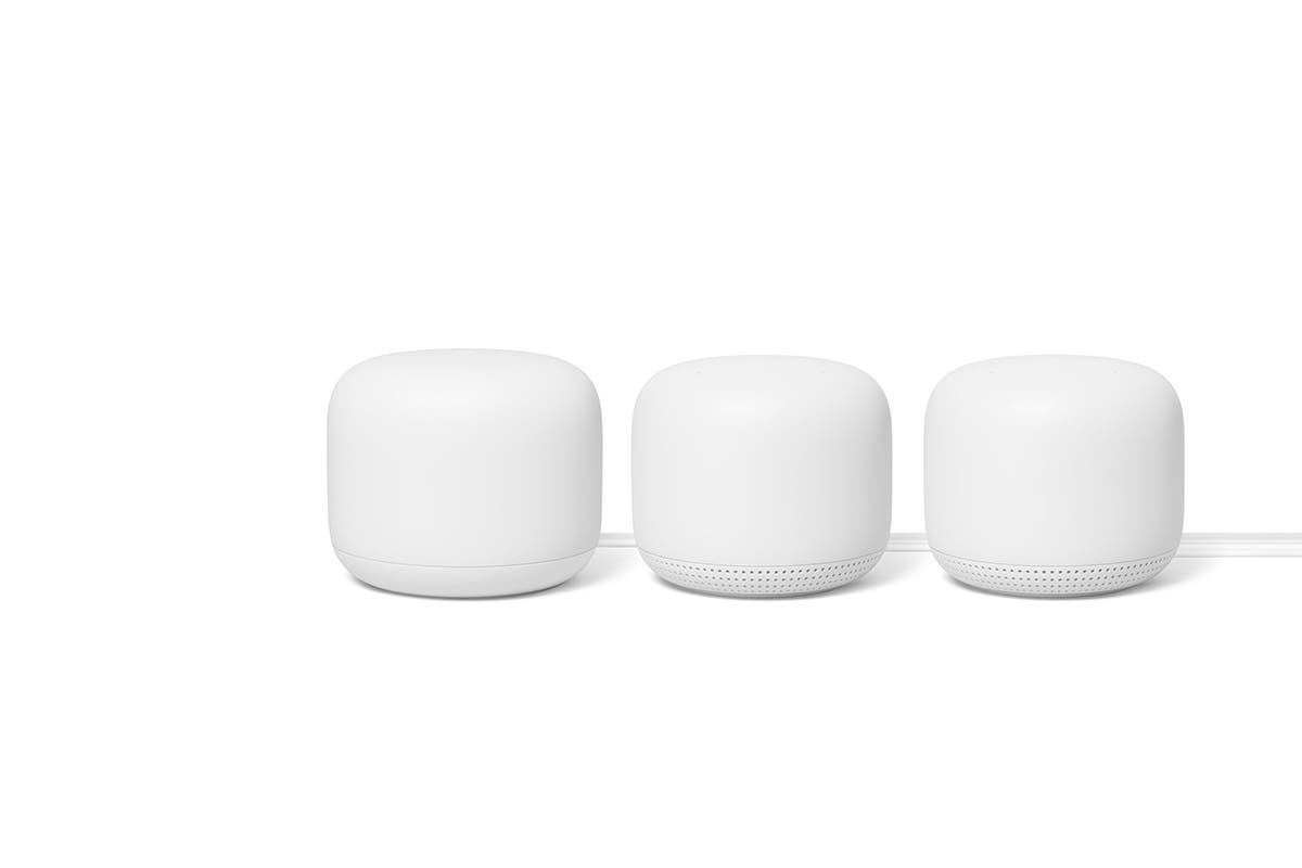 Google Nest Wifi 3 Pack - 1 Router and 2 Points