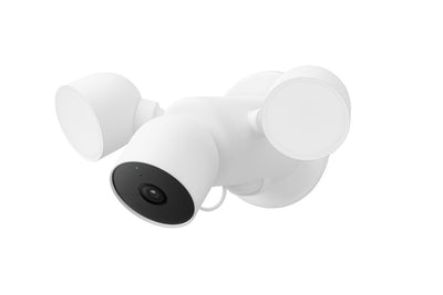 Google Nest Cam Outdoor with floodlight Security Camera - Wired