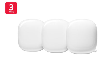 Google Nest Wi-Fi Pro Home Mesh Wi-Fi 6E System (3 Pack)