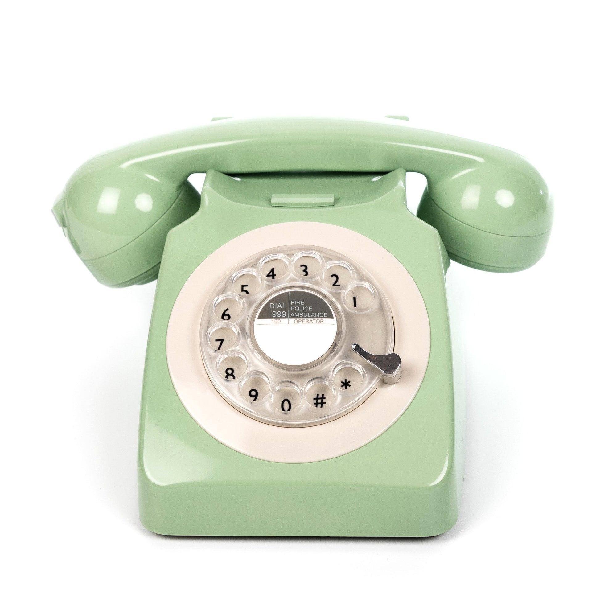 GPO RETRO GPO 746 ROTARY TELEPHONE - GREEN | Auzzi Store