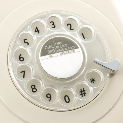 GPO RETRO GPO 746 ROTARY TELEPHONE - IVORY | Auzzi Store