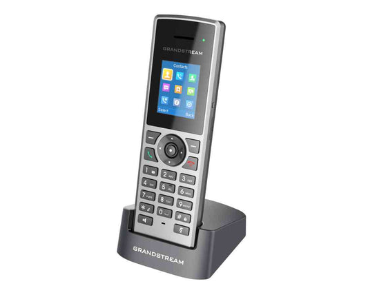 GRANDSTREAM DP722 Cordless Mid-Tier DECT Handet 128x160 colour LCD, 2 Programmable Soft Keys, 20hrs Talk Time & 250 hrs Standby Time | Auzzi Store