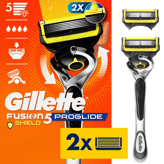 Gillette Proglide Power Razor + 2 Blades - Precision and Comfort