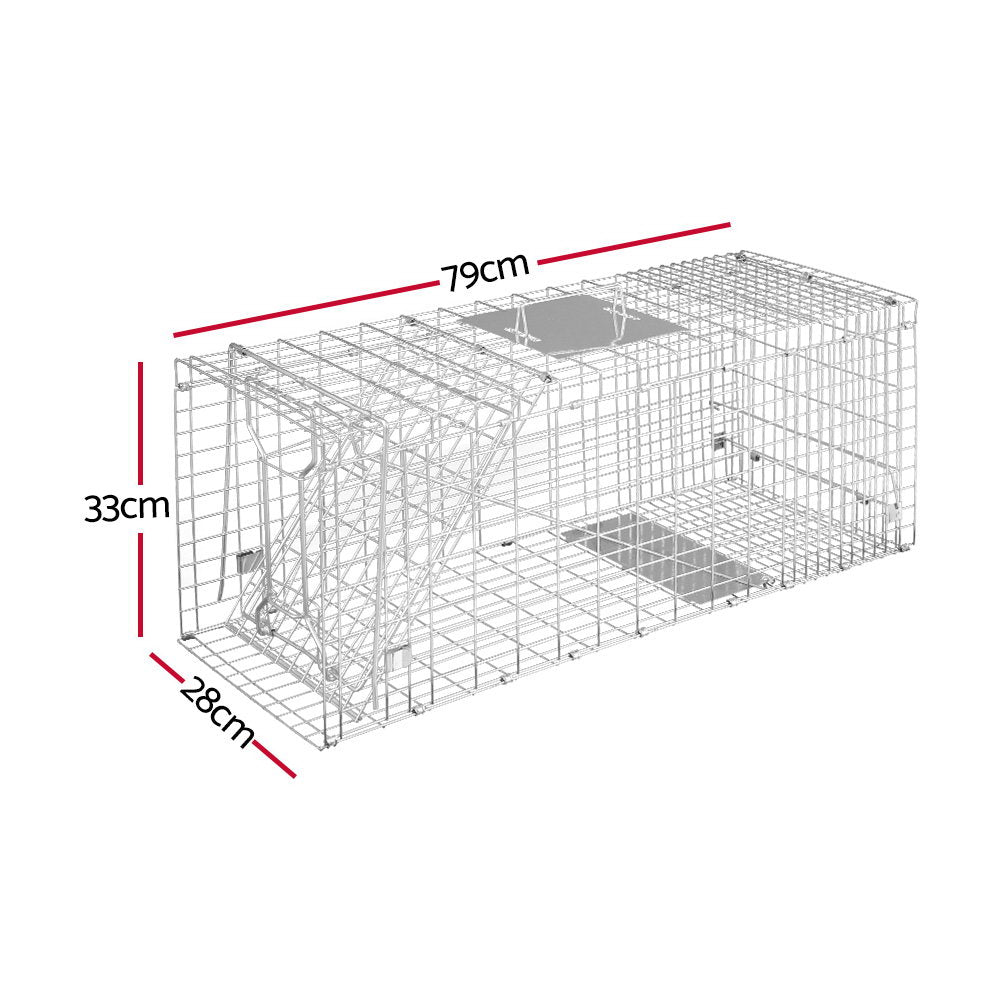 Gardeon Animal Trap Humane Possum Cage Live Animal Catch Rabbit Cat Hare Fox | Auzzi Store