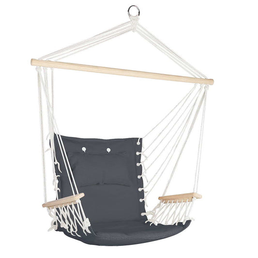 Gardeon Hammock Hanging Swing Chair - Grey | Auzzi Store