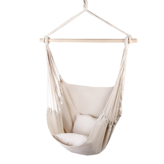 Gardeon Hammock Swing Chair - Cream | Auzzi Store