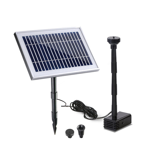 Gardeon Solar Pond Pump Powered Water Outdoor Submersible Fountains Filter 4.6FT | Auzzi Store