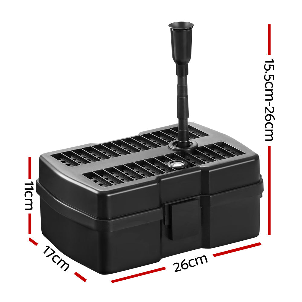 Gardeon Solar Pond Pump with Eco Filter Box Water Fountain Kit 4.6FT | Auzzi Store