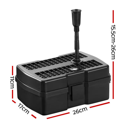 Gardeon Solar Pond Pump with Eco Filter Box Water Fountain Kit 4.6FT | Auzzi Store