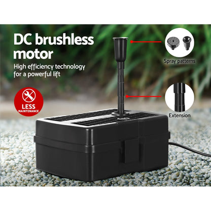 Gardeon Solar Pond Pump with Eco Filter Box Water Fountain Kit 4.6FT | Auzzi Store