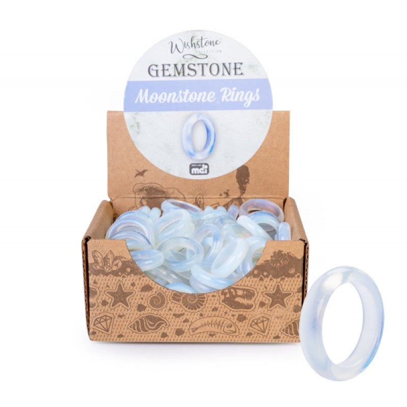 Gemstone Moonstone Ring (SENT AT RANDOM) | Auzzi Store