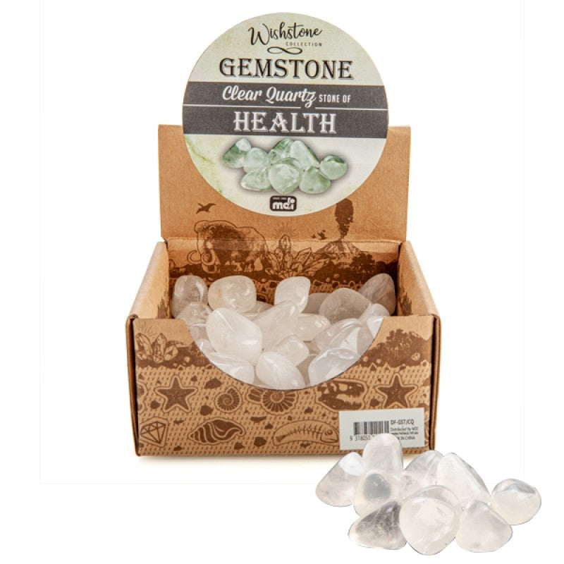 Gemstone Tumbled Clear Quartz (SENT AT RANDOM) | Auzzi Store