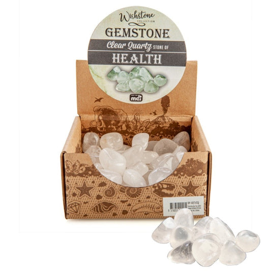 Gemstone Tumbled Clear Quartz (SENT AT RANDOM) | Auzzi Store