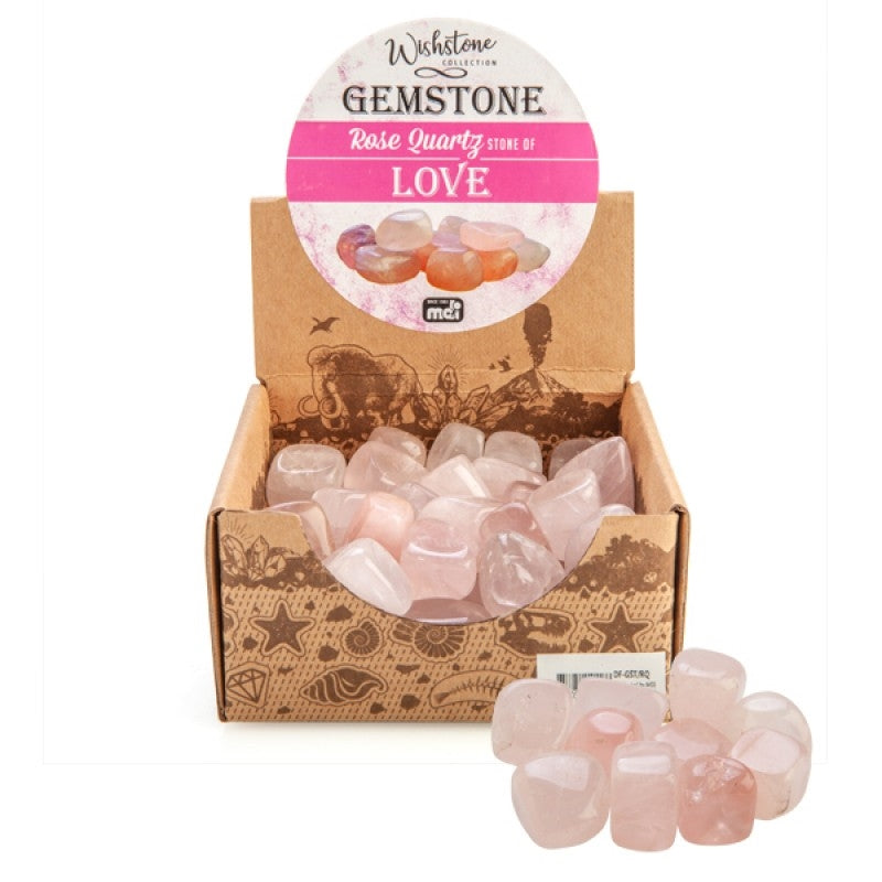 Gemstone Tumbled Rose Quartz | Auzzi Store