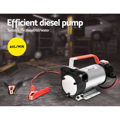 Giantz 12V Bio Diesal Transfer Pump | Auzzi Store