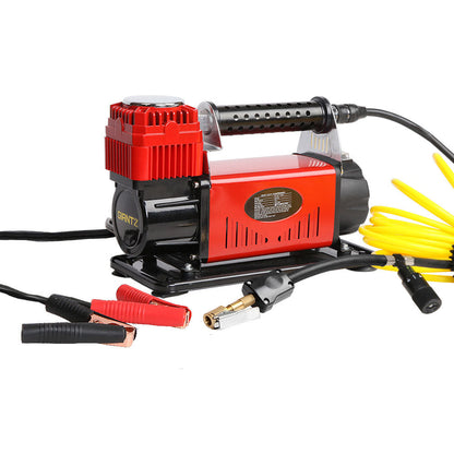 Giantz 12V Portable Air Compressor - Red | Auzzi Store