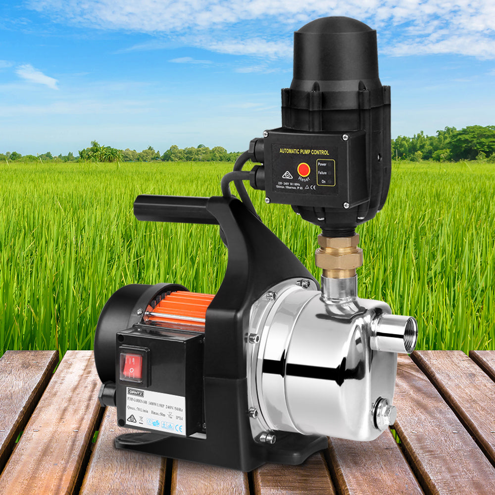 Giantz 1500W High Pressure Garden Water Pump with Auto Controller | Auzzi Store