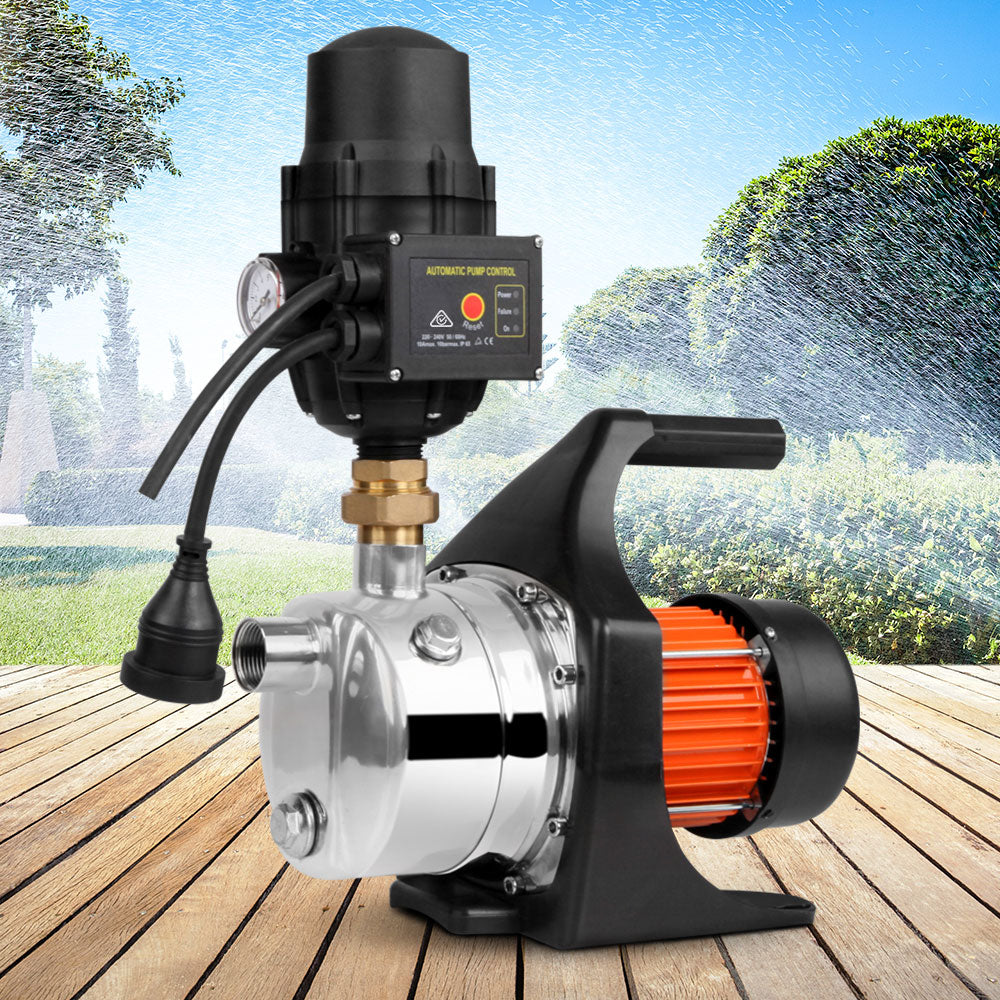 Giantz 1500W High Pressure Garden Water Pump with Auto Controller | Auzzi Store