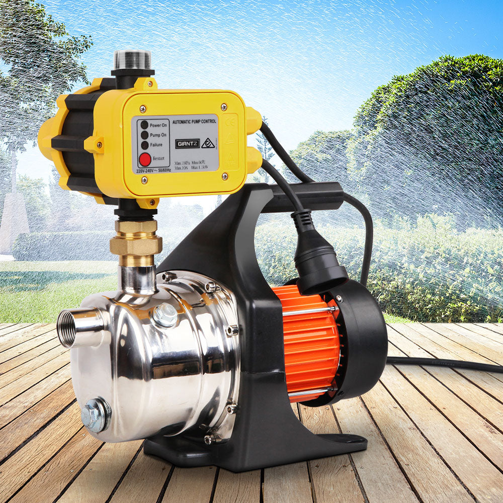 Giantz 1500W High Pressure Garden Water Pump with Auto Controller | Auzzi Store