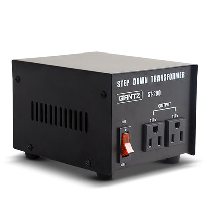 Giantz 200 Watt Step Down Transformer | Auzzi Store